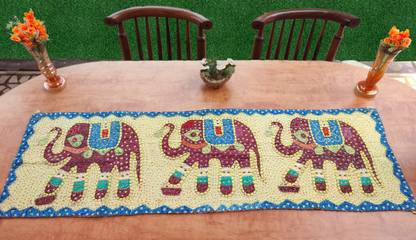 Boho Multicolor 152.4 cm Table Runner