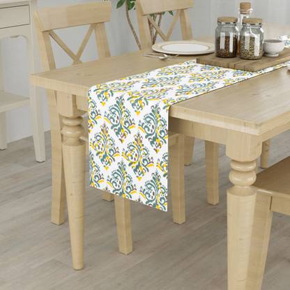 HOMEMONDE Light Blue, Yellow 183 cm Table Runner