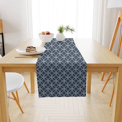 BRICK HOME Grey 152 cm Table Runner