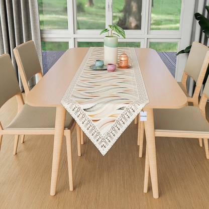 HOMESTIC Yellow 190 cm Reversible Table Runner