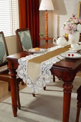 MONKDECOR Gold 177.8 cm Table Runner