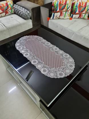 DELHI PVC CORP Brown, White 82 cm Table Runner