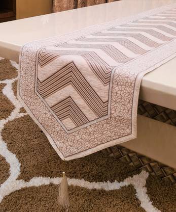 Groki Beige 183 cm Table Runner
