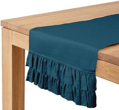 Vargottam Blue 35.56 cm Table Runner