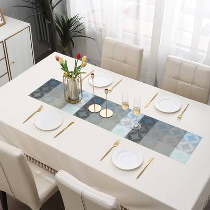 HOKiPO Blue 135 cm Reversible Table Runner