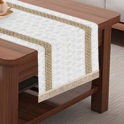 Jeweave White 84 cm Table Runner