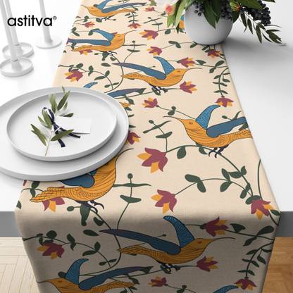 ASTITVA Multicolor 179 cm Table Runner