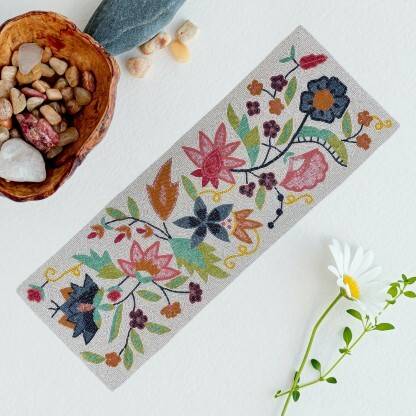 Ritla Multicolor 35 cm Reversible Table Runner