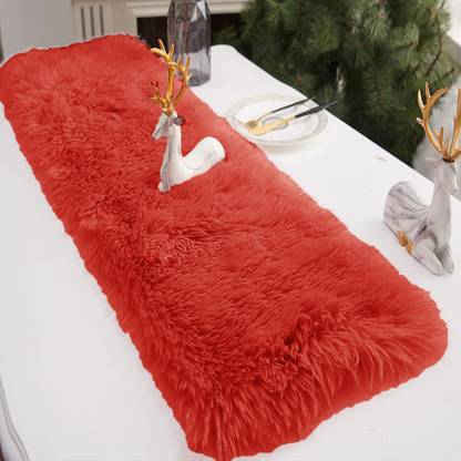 KNEFT Red 60 cm Reversible Table Runner