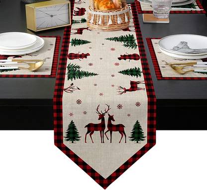 The Purple Tree Multicolor 180 cm Table Runner