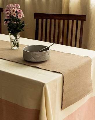 BBM Beige 120 cm Reversible Table Runner