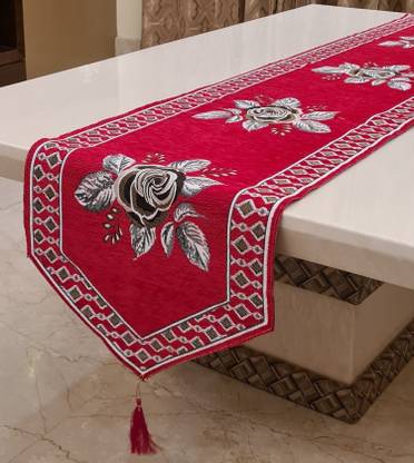 Groki Red 183 cm Table Runner