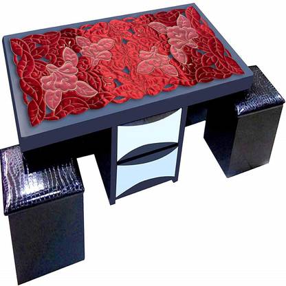Groki Red 87 cm Table Runner