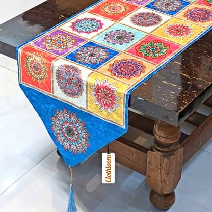 Clothloom Multicolor 182 cm Table Runner