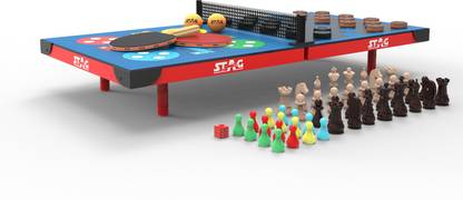 Stag iconic 4 in 1 Table Stationary Indoor Table Tennis Table