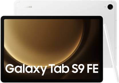 SAMSUNG Galaxy Tab S9 FE 6 GB RAM 128 GB ROM 10.9 inch with Wi-Fi+5G Tablet (Silver)