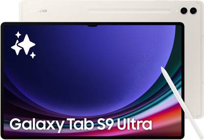 SAMSUNG Galaxy Tab S9 Ultra 12 GB RAM 256 GB ROM 14.6 Inch with Wi-Fi+5G Tablet (Beige)