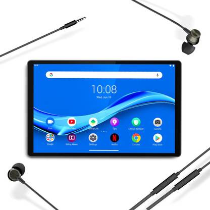 Lenovo Tab M10 4 GB RAM 128 GB ROM 10.3 inch with 4G Tablet (Platinum Grey)