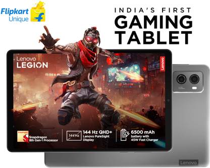 Lenovo Legion 12 GB RAM 256 GB ROM 8.8 inch with Wi-Fi Only Gaming Tablet (Storm Grey)