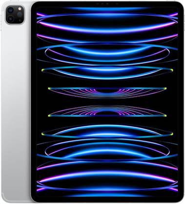 Apple 2022 iPad Pro (6th Gen) 256 GB ROM 12.9 inch with Wi-Fi+5G (Silver)