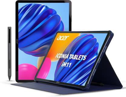 Acer Iconia Tab 6 GB RAM 128 GB ROM 11.45 inch with Wi-Fi+4G Tablet (Blue)