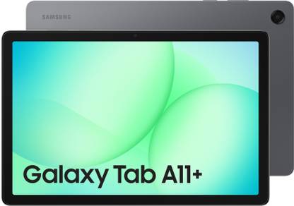 Samsung Galaxy Tab A11+ 6 GB RAM 128 GB ROM 11 inch with Wi-Fi+5G Gaming Tablet (Gray)