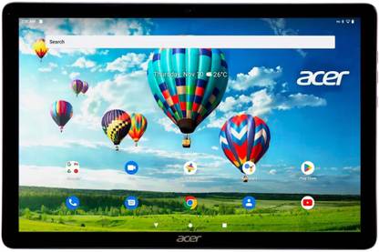 Acer One10 T9-1212L 4 GB RAM 64 GB ROM 10.1 inch with Wi-Fi+4G Gaming Tablet (Metallic Gray)