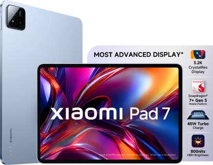 Xiaomi Pad 7 8 GB RAM 128 GB ROM 11.17 inch with Wi-Fi Only Gaming Tablet (Mirage Purple)