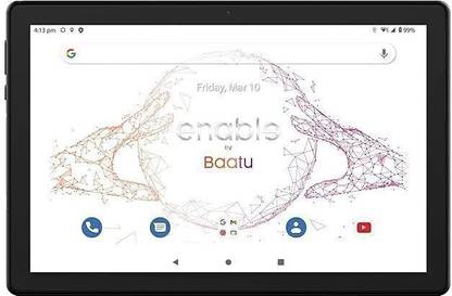 Baatu Enable 4 GB RAM 64 GB ROM 10.1 inch with 4G Tablet (Space Grey)