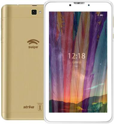 Swipe STRIKE 3 GB RAM 32 GB ROM 7 inch with 4G Tablet (Gold)