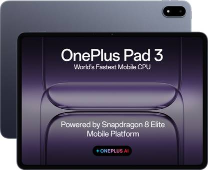 OnePlus Pad 3 16 GB RAM 512 GB ROM 13.2 inch with Wi-Fi Only Tablet (Storm Blue)