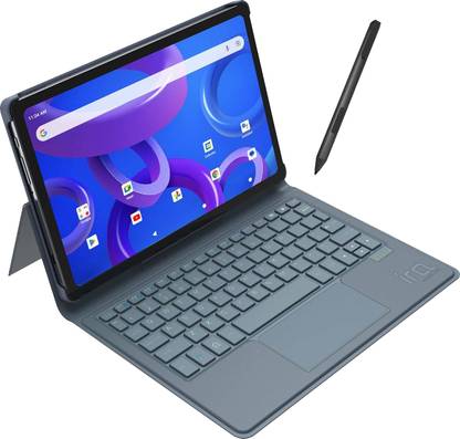 Wishtel IRA DUO Pro Dual SIM, 8000mAh with Accessories (Flip-Cover, Earphone, OTG Cable) 6 GB RAM 64 GB ROM 10.4 inch with Wi-Fi+4G Tablet (Grey)