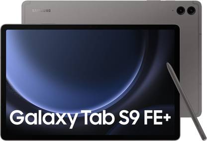 SAMSUNG Galaxy Tab S9 FE+ 12 GB RAM 256 GB ROM 12.4 Inch with Wi-Fi+5G Tablet (Gray)