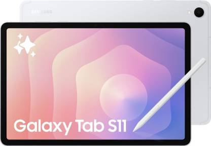Samsung Galaxy Tab S11 12 GB RAM 256 GB ROM 11.0 inch with Wi-Fi+5G Gaming Tablet (Silver)