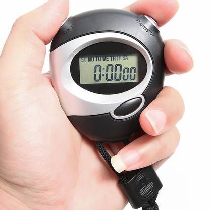 SMIC Racer Stopwatch Sport Clock Alarm, Large Display Shockproof Stopwatch Digital Tachometer