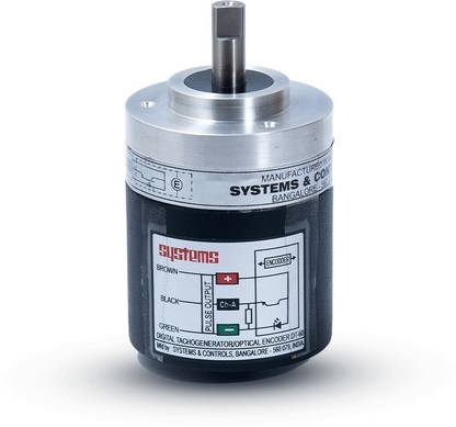 Systems Tech TM 801 Digital Tachogenerator Sensor with Panel Mount Digital Tachometer