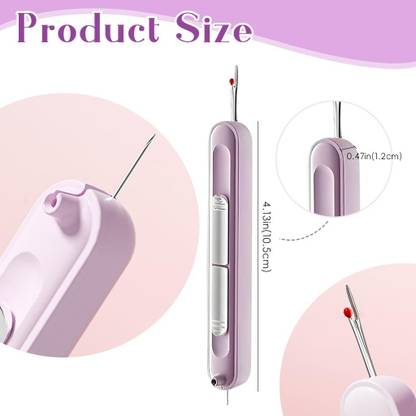 Umadev 2 in 1 Automatic Threader and Seam Ripper Tool Sewing Kit Tailor Chalk