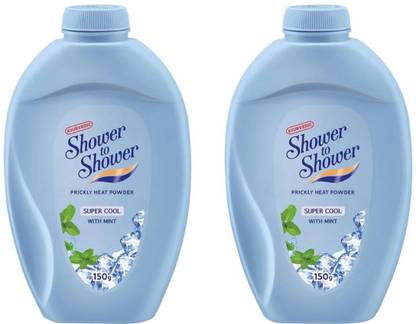 SHOWER TO SHOWER Super Cool with Mint Prickly Heat Powder