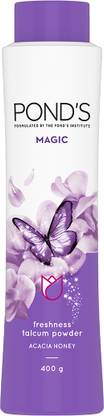 Pond`s Magic Freshness Talcum Body powder with Acacia Honey