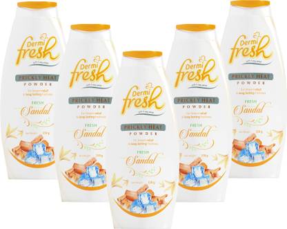 DERMIFRESH Sandal Powder | Fights Itch, Sweat & Odor | Cooling & Antibacterial Care