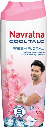 Navratna Cool Talc Fresh Floral