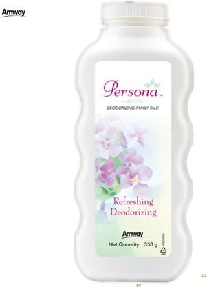 Amway Persona Deodorizing Family Talc for gentle all day skin protection