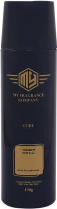 MY Code Premium Asorted | Non Toxic Heavey Metal Free Talc Powder | Pack of 1