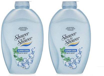 SHOWER TO SHOWER Super Cool with Talcum Powder