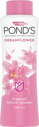 Pond`s Dreamflower Fragrant Talcum Powder Pink Lily