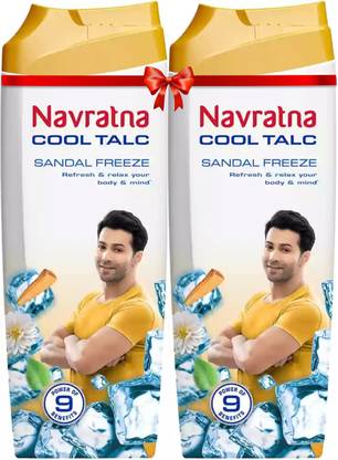 Navratna Cool Talc Sandal Freeze