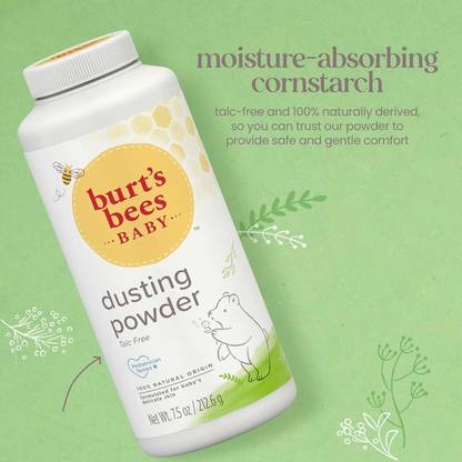 Burt's Bees Baby 100% Natural Dusting Talc-Free Baby Powder