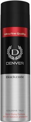 DENVER Black Code Premium Body Talc