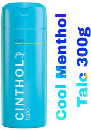CINTHOL Cool Menthol + Active Deo Fragrance talc Powder