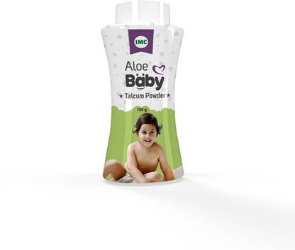 IMC Aloe Baby Talcum Powder | Odor-Free, Itch-Free, Anti-Sweat & Keeps Baby Fresh